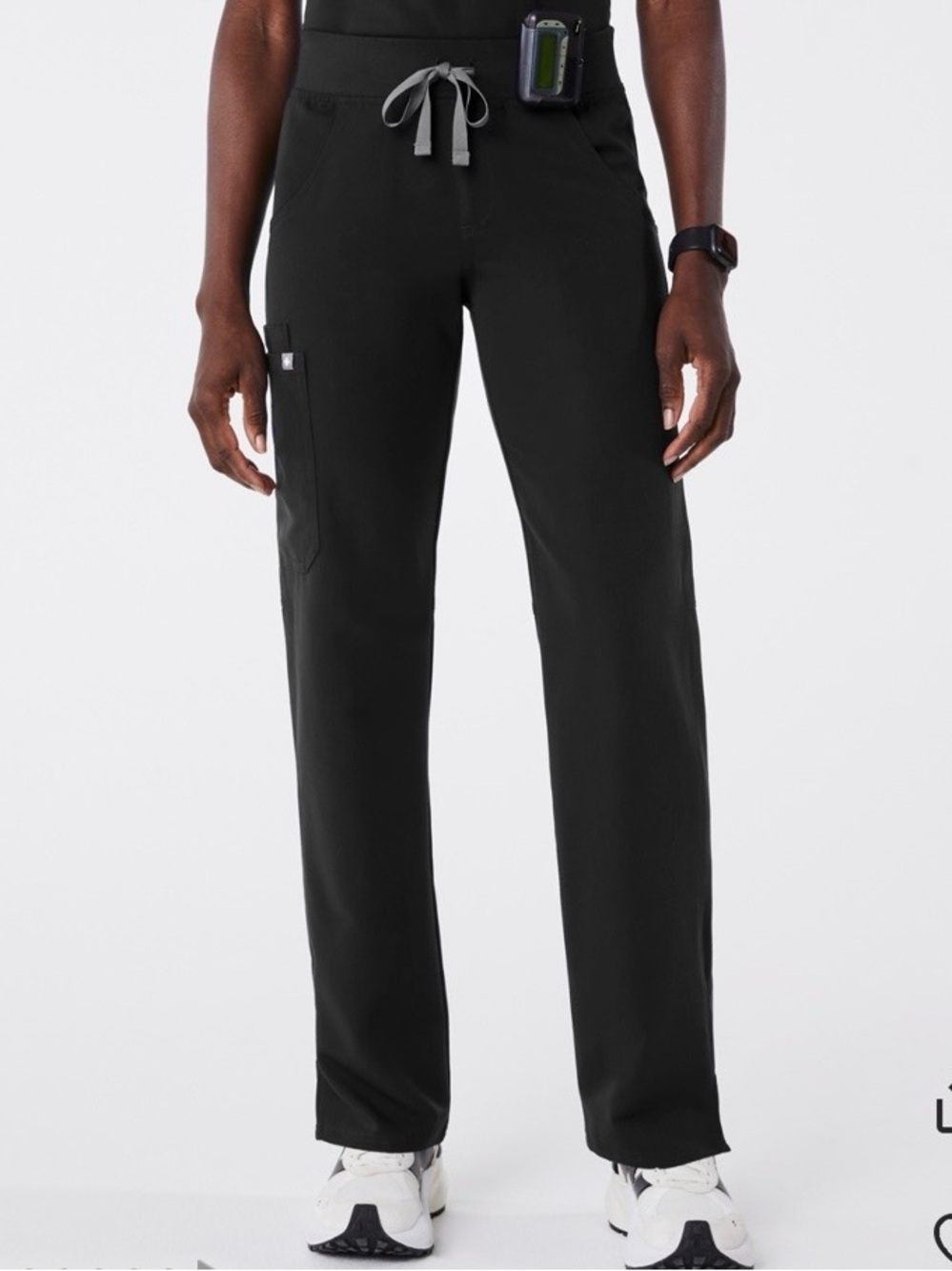 FIGS Scrub Set- Black - Picture 2 of 12